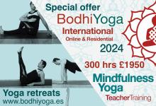 Bodhiyoga offer yoga teacher training 2024